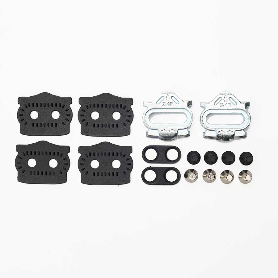 HT Components X1-E Cleats Compatibility: 878 X1 X2 T1 D1 M1 X2-SX T1-SX Float: 4° Silver Kit