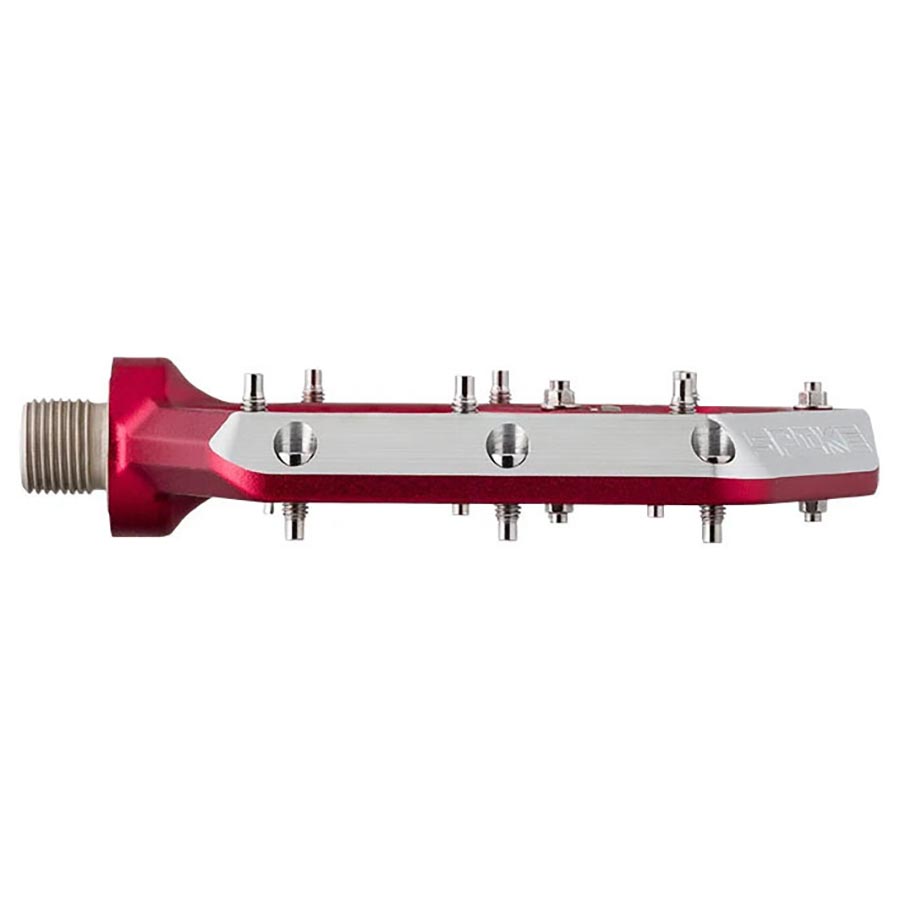 Spank Spike Pedals - Platform Aluminum 9/16" Red