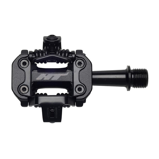 HT Pedals M2 Clipless Pedals CrMo - Stealth Black