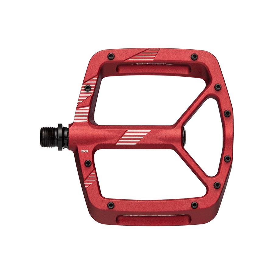 RaceFace Aeffect R Pedals - Platform Aluminum 9/16" Red