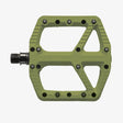 SDG Components, Comp Pedal, Platform Pedals, Body: Composite, Spindle: Cr-Mo, 9/16'', Olive Green