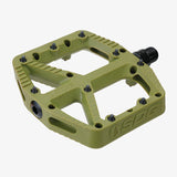 SDG Components, Comp Pedal, Platform Pedals, Body: Composite, Spindle: Cr-Mo, 9/16'', Olive Green