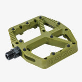 SDG Components, Comp Pedal, Platform Pedals, Body: Composite, Spindle: Cr-Mo, 9/16'', Olive Green
