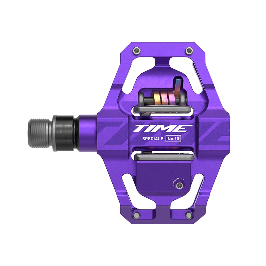 Time Speciale 10 Pedals - Dual Sided Clipless Platform Aluminum 9/16" Purple Small B1