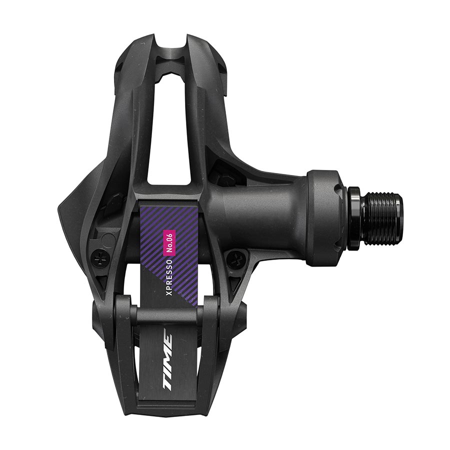 Time Xpresso 6 Pedals - Single Sided Clipless Composite 9/16" BLK/Purple B1