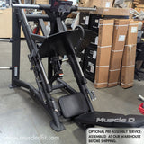 45 Degree Linear Leg Press Machine - Muscle D Fitness - Adjustable Angle Back Pad