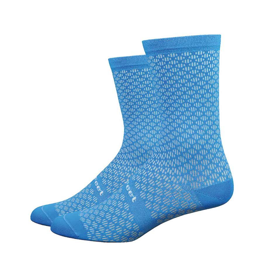 DeFeet Evo 6" Mont Ventoux Socks Barnstormer Blue XL