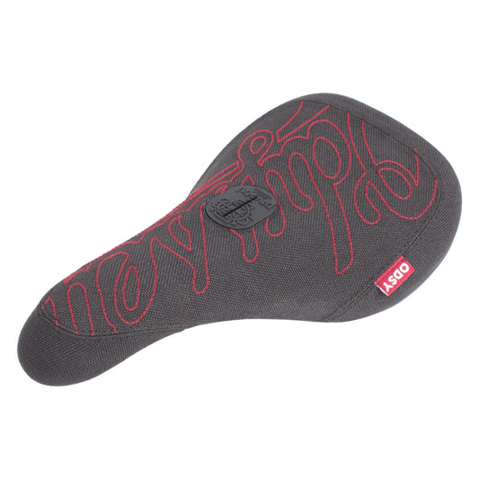 Odyssey Big-Stitch Slim Saddle BMX Pivotal Denim/Red Slim