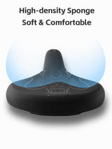 ROCKBROS Comfort Shock Absorption Bike Saddle Soft Wide Seat for Men Women