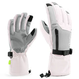 Qunature Ski Gloves  Multi-Fabric, Touchscreen, Warmth Lock