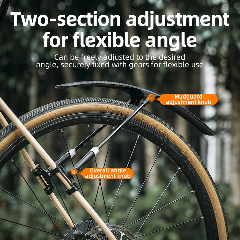 Adjustable Bike Fender Quick Release for 700C Road Bikes