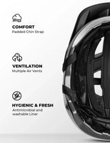 Youth Cycling Helmet Breathable Antibacterial Protection