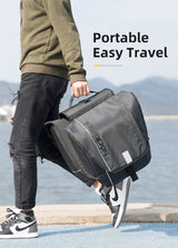 Super 30-Litre Bicycle Saddlebags in Black
