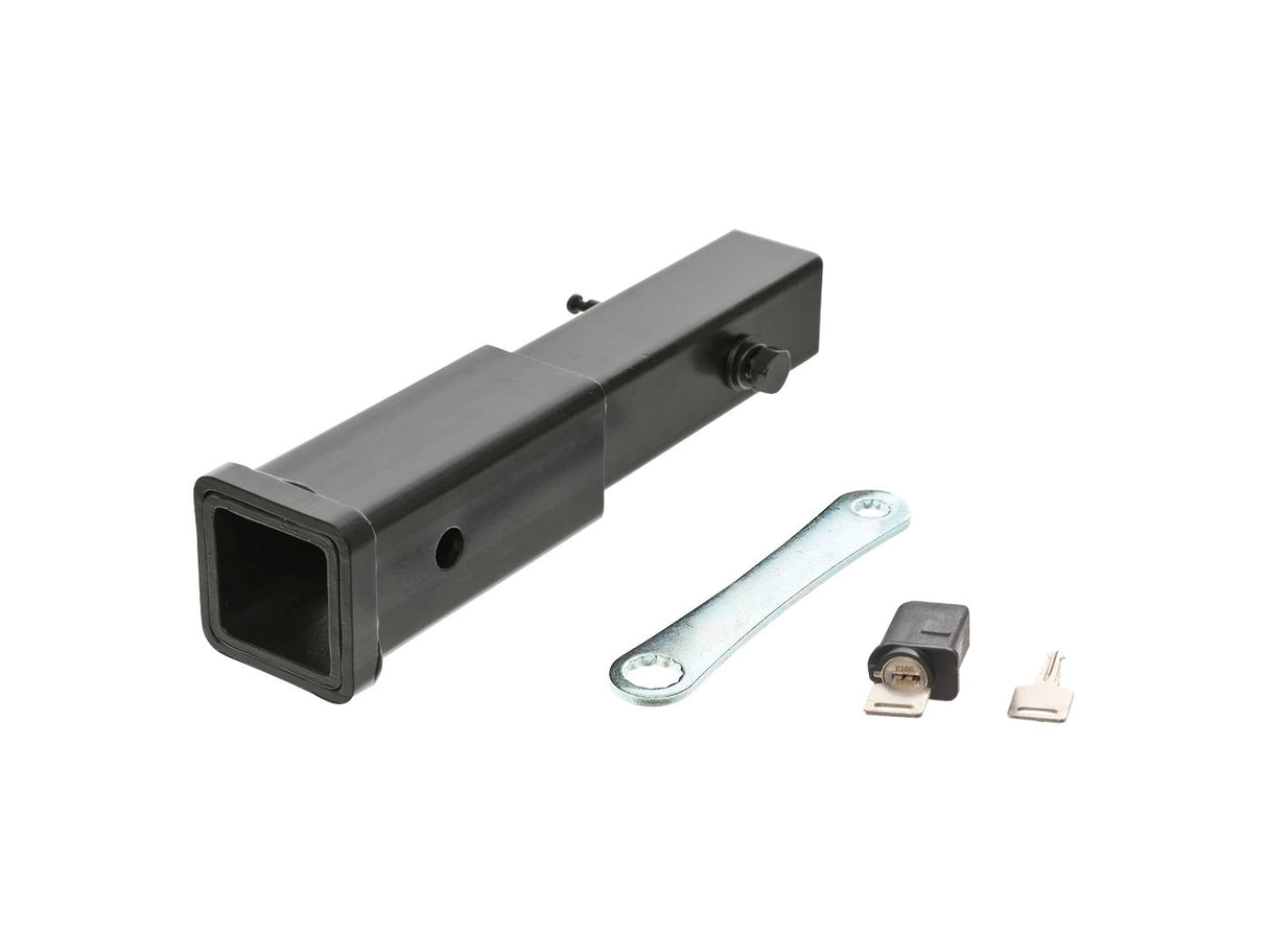 Car Rack Part RockyMounts 8" Hitch Extension 2" W/Lock Black