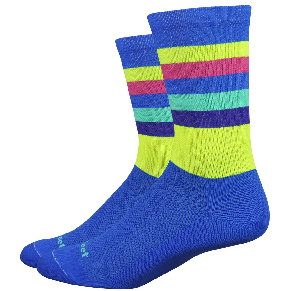 Aireator 6" Maverick Socks, 9.5-11.5, Blue