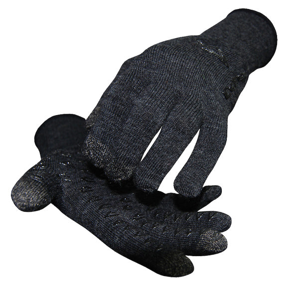 DuraGlove ET Wool Gloves, Small, Black