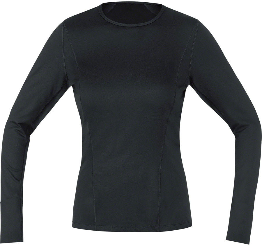 Gorewear M Base Layer Long Sleeve Shirt - Black Women's Small