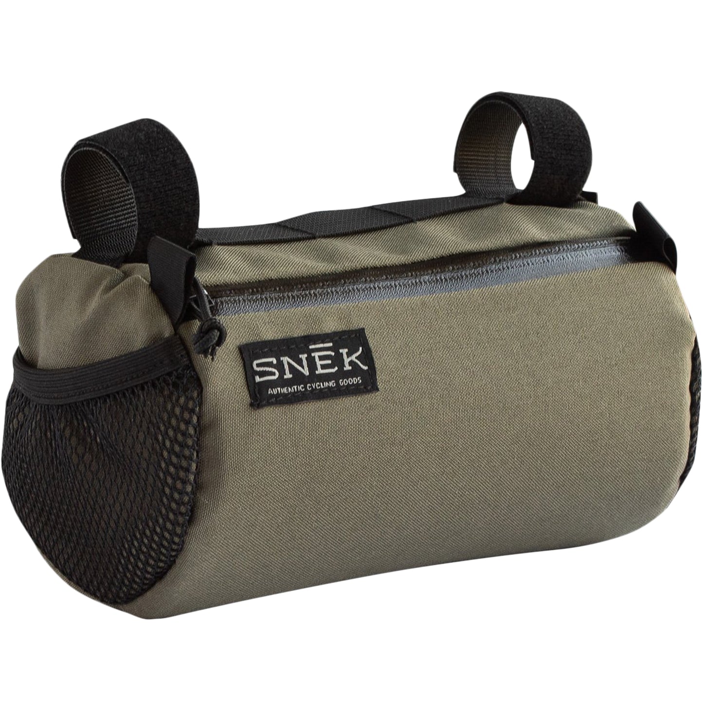 Snek Stache Plus Handlebar Bag (2.3L) - Gray