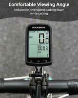 ROCKBROS Bike Computer Mount Out-Front Aluminum Integrated Bicycle Cycling Computer Mount