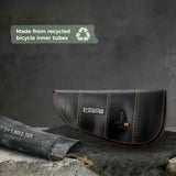Sustainable Eco-Friendly Recycled Tire Bike Frame Bag 0.5L ROAD TO SKY