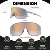 ROCKBROS Cycling Sunglasses Photochromic Polarized Sports Glasses UV400 Unisex