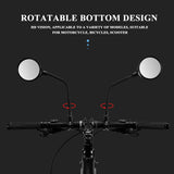 ROCKBROS Bike Mirror Handlebar Mount Safe Rear View Mirror