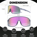 ROCKBROS Cycling Sunglasses Photochromic Polarized Sports Glasses UV400 Unisex