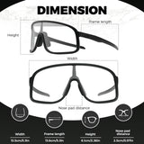 ROCKBROS Cycling Sunglasses Photochromic Polarized Sports Glasses UV400 Unisex