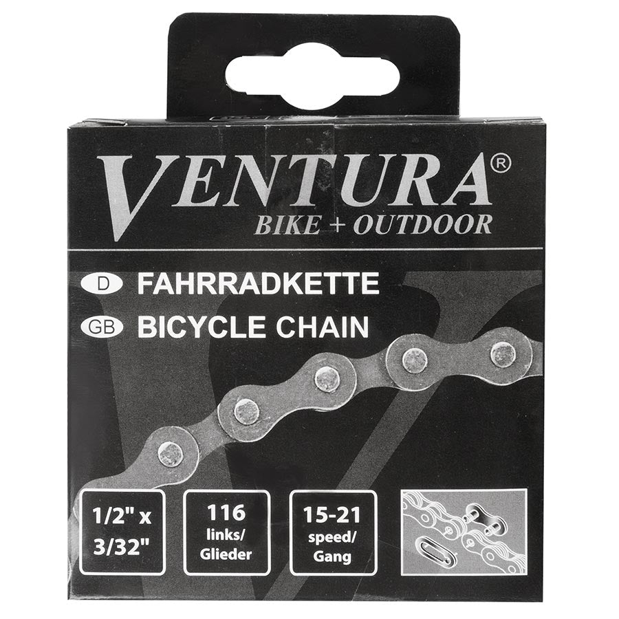 Ventura 7 Speed Chain Speed: 6/7 7.3mm Links: 116 Black