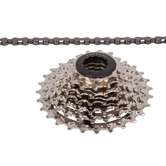 Ventura 7 Speed Chain & Cassette Set 12-28T