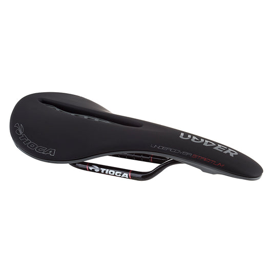 Tioga Undercover Stratum Carbon  Carbon Bio-X Ergo Foam Black 285mmx140mm 150g