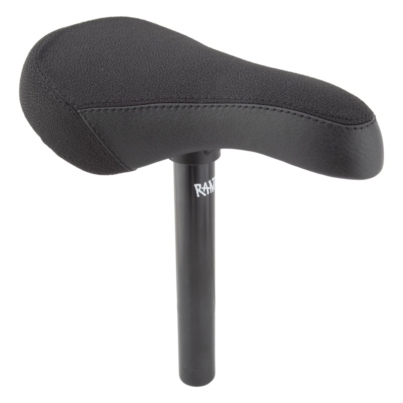 Rant Slime Combo Saddle BMX Integrated Mid Foam Kevlar/Leather Black 234mmx143mm