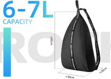 ROCKBROS Waterproof Motorcycle Helmet Backpack 7L Lightweight Storage Bag