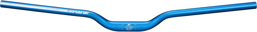 Spank Spoon 800 Handlebar - 31.8mm Clamp 800mm 40mm Rise Blue