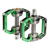 ROCKBROS Flat BMX Bike Pedals in Various Colours (Pair)