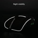ROCKBROS Waterproof Cycling Saddle Bag Bike Rear Seat Bags Zipper Bicycle Black