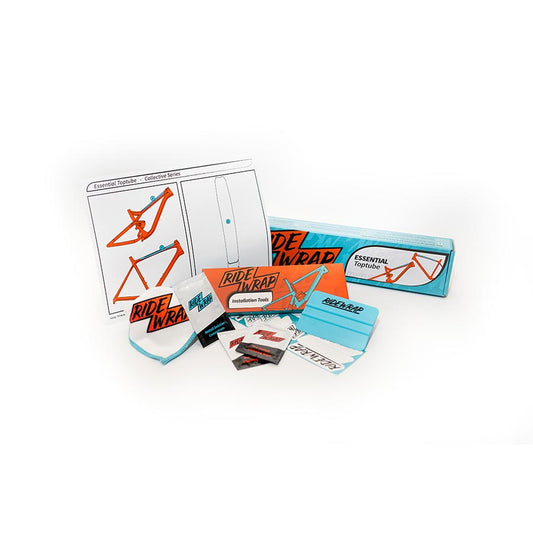 RideWrap Essential Toptube Frame Protection Kit - Gloss