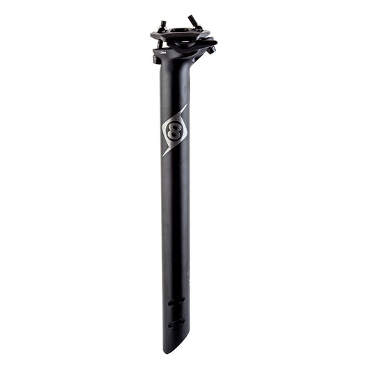 Origin8 Spire II Seatpost  27.2mm 350mm Black AL6061 15mm