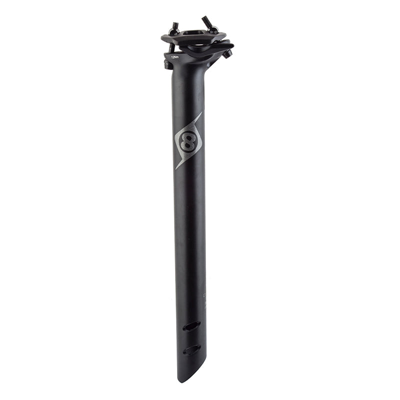 Origin8 Spire II Seatpost  31.6mm 350mm Black AL6061 15mm