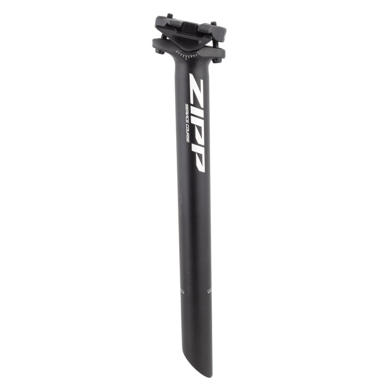 Zipp Service Course Seatpost - 31.6mm Diameter 350mm Length Zero Offset Bead Blast BLK B2