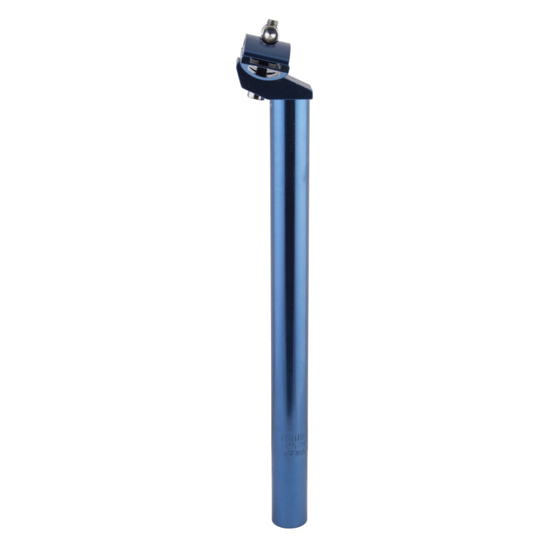 Black ops Alloy Anodized Seatpost  25.4mm 350mm Blue Alloy 25mm