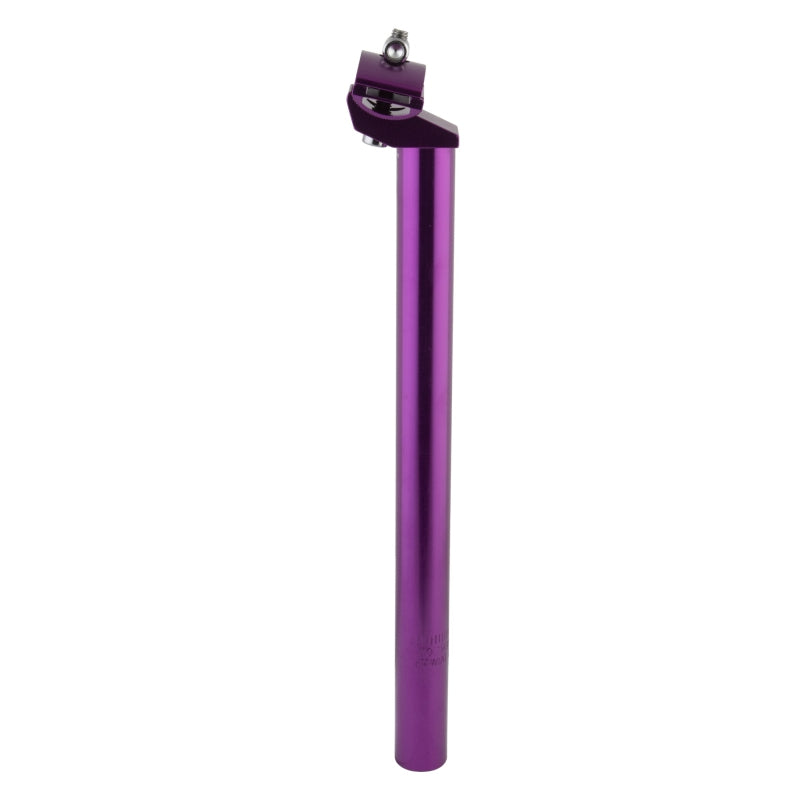 Black ops Alloy Anodized Seatpost  25.4mm 350mm Purple Alloy 25mm