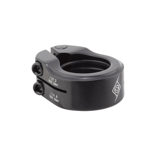 Origin8 Clampdown Double Seatpost Clamp  31.8 / 27.2 Black AL6061