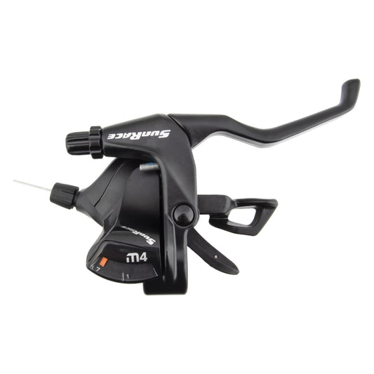 Sunrace M406 V Brake/Trigger Shifter STM406 Right 7sp V Brake Blk 219g