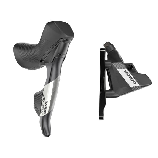 SRAM Apex AXS eTap Shift/Brake Lever Hydraulic Disc Brake Caliper - Right/Rear 12-Speed Flat Mount 20mm Offset BLK D1