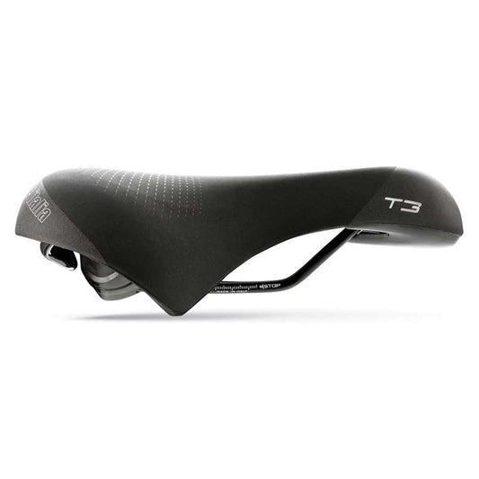 Selle Italia T 3 Flow Saddle - Fec Alloy Black S2