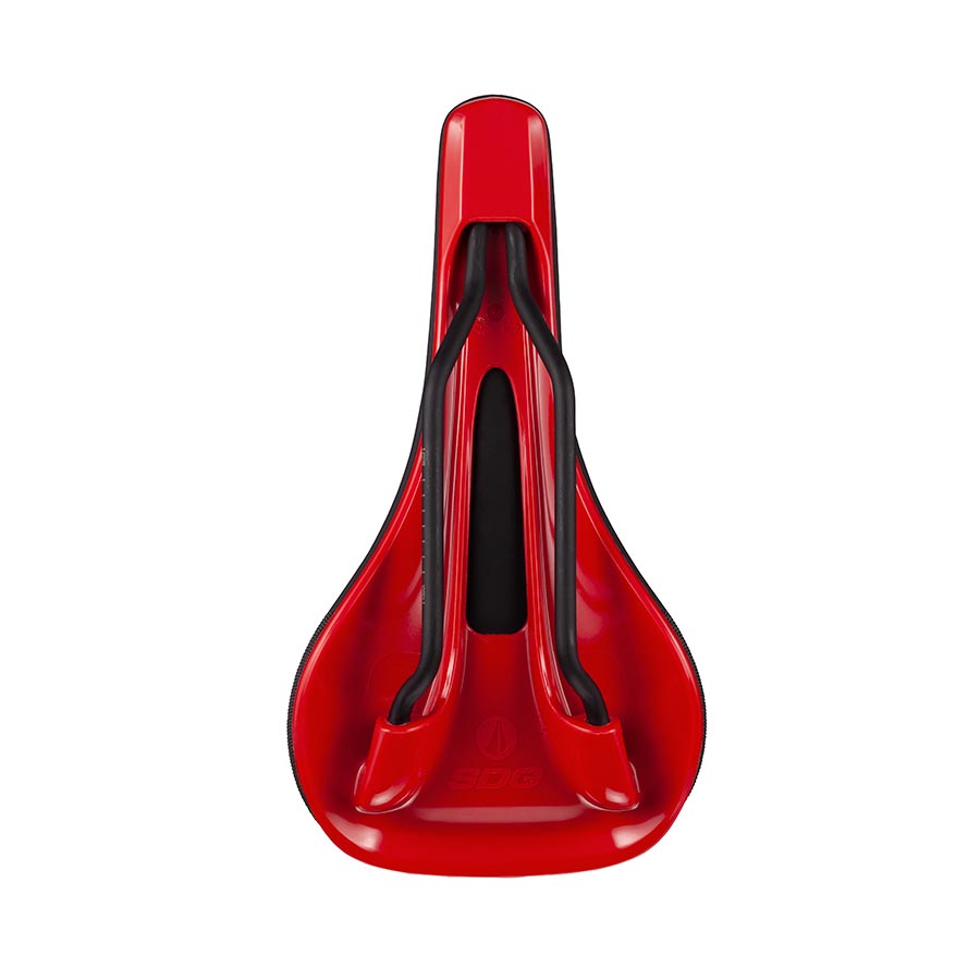 SDG Bel-Air V3 Saddle Lux-Alloy Rails Red