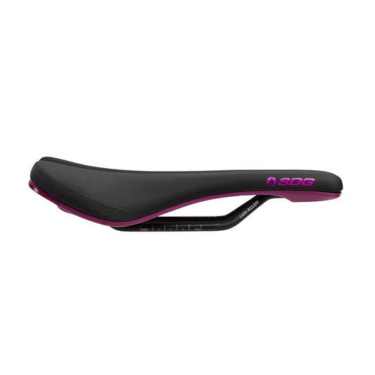 SDG Bel-Air V3 Saddle Lux-Alloy Rails Purple