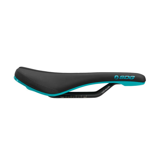 SDG Bel-Air V3 Saddle Lux-Alloy Rails Turquoise