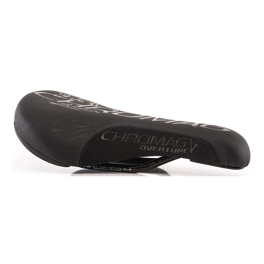 Chromag Overture Saddle CrMo Rails - Black